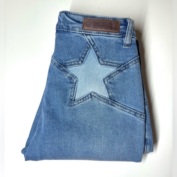 Rock & Roll Denim Women’s High Rise Flare Jeans Size- Waist 27 / Length 34 - Picture 11 of 12